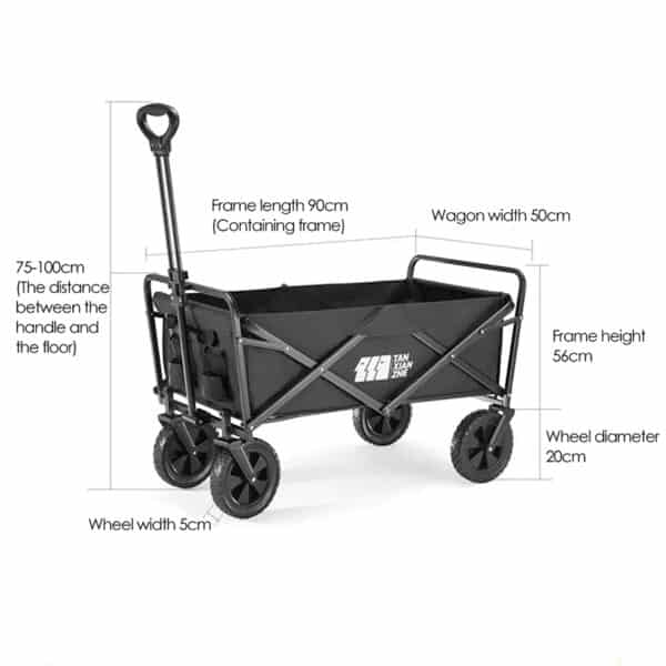 Tanxianzhe Flat Foldable Wagon TXZ-1001 detail-1