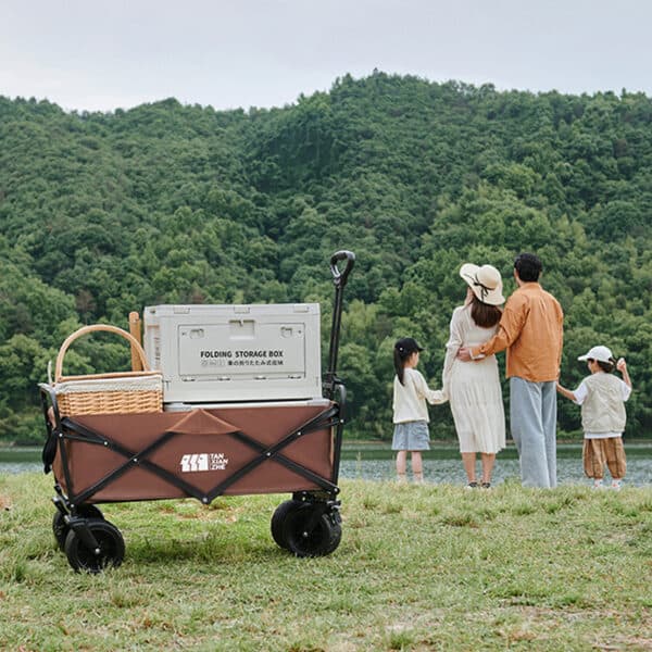 Tanxianzhe Flat Foldable Wagon With Wheel Brake TXZ-1002 detail-5