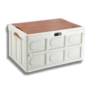 Tanxianzhe Foldable Storage Box With Wooden Lid TXZ-1404