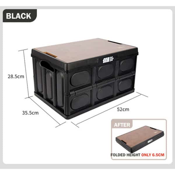 Tanxianzhe Foldable Storage Box With Wooden Lid TXZ-1404 detail-4