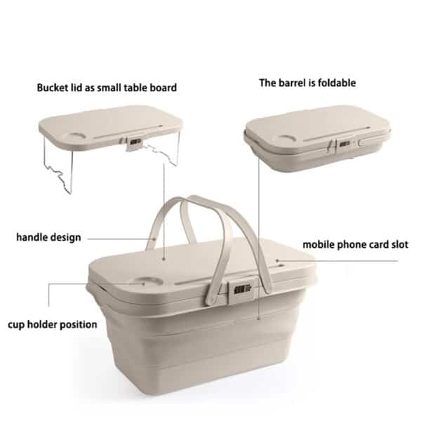 Tanxianzhe Outdoor Foldable Storage Box TXZ-1406 detail-2