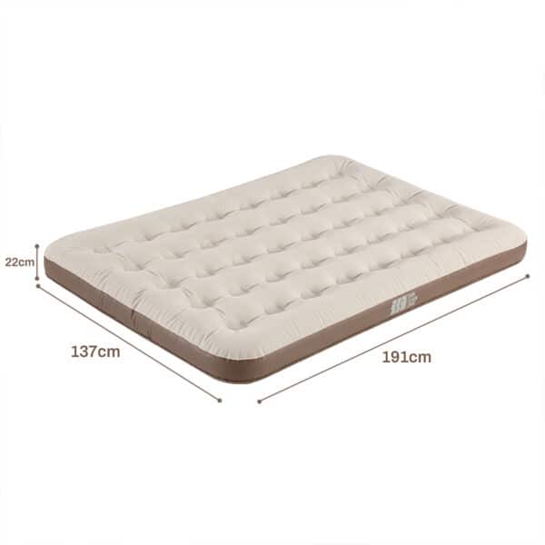 Tanxianzhe PVC Flocking Air Mattress TXZ-24112 size