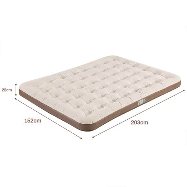 Tanxianzhe PVC Flocking Air Mattress TXZ-24113 size