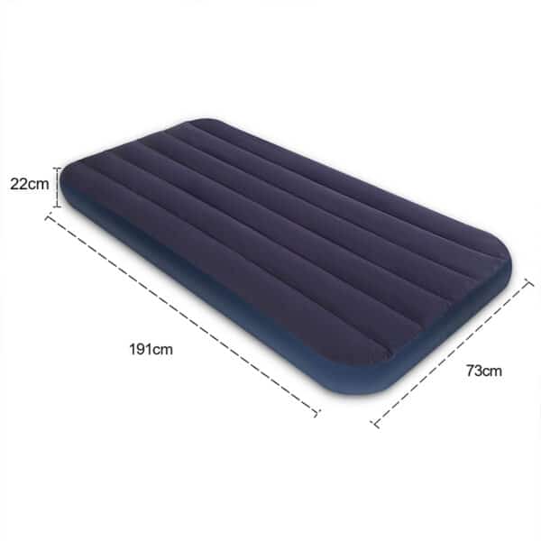 Tanxianzhe PVC Flocking Wave Air Mattress TXZ-24026 size