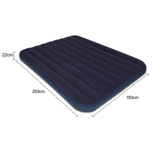 Tanxianzhe PVC Flocking Wave Air Mattress TXZ-24030 size