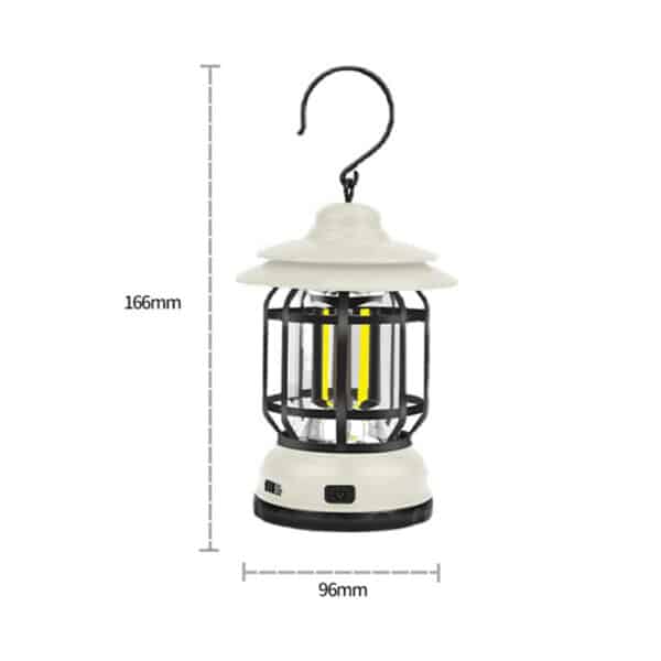 Tanxianzhe Retro LED Camping Lantern With Hook TXZ-0810 detail 1