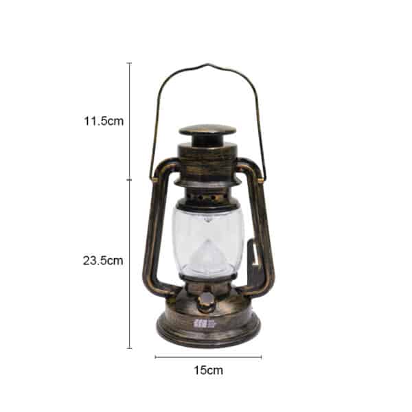 Tanxianzhe Retro led camping lantern with hanging ring TXZ-235 detail-1