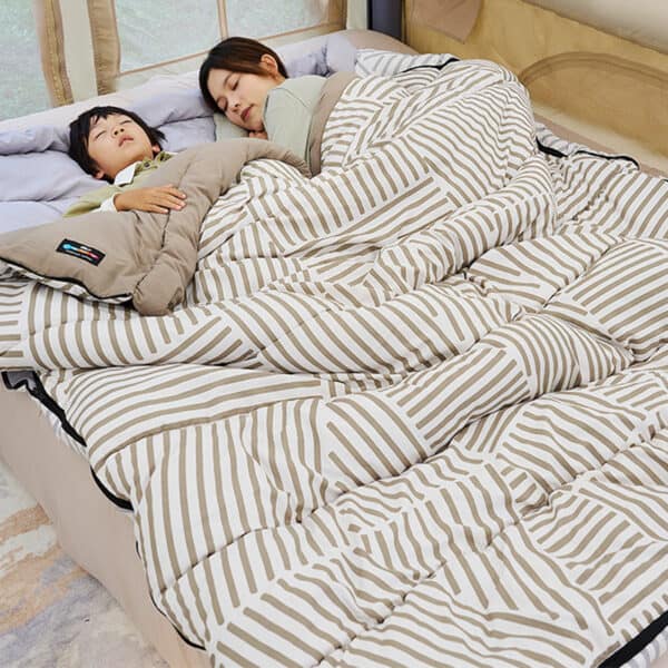 Tanxianzhe Striped Envelope Shaped Sleeping Bag TXZ-0106 detail-5