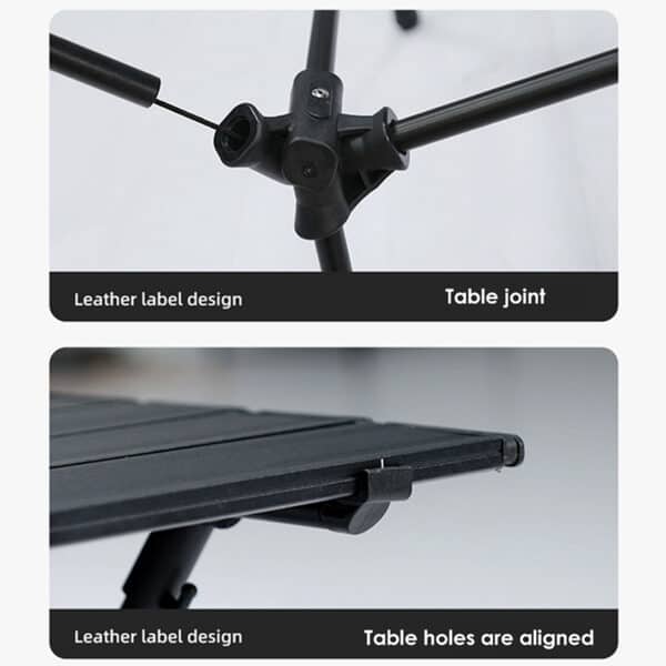 tanxianzhe Aluminum Alloy Square Foldable Camping Table TXZ-6030 detail-2