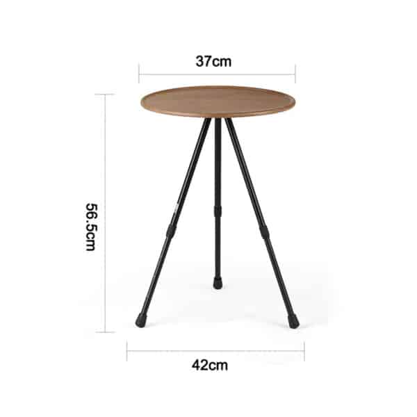 tanxianzhe Height-Adjustable Round Folding Camping Table TXZ-6023 detail-2