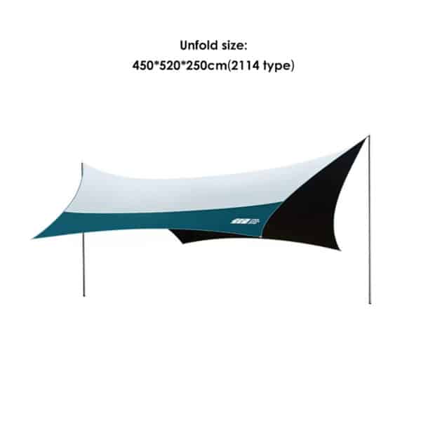 tanxianzhe Hexagon Wing Shelter Camping Tarp TXZ-2112 detail-1