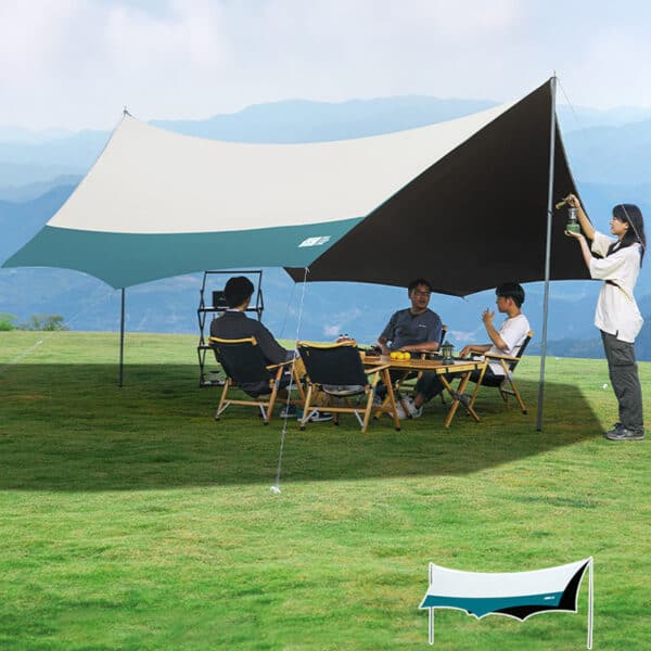 tanxianzhe Hexagon Wing Shelter Camping Tarp TXZ-2112 detail-5