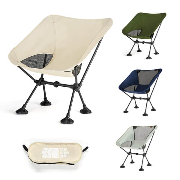 tanxianzhe Lightweight Portable Folding Moon Chair With Universal Foot Pad TXZ-0508C