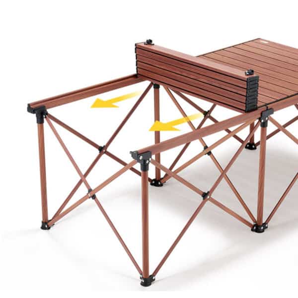 tanxianzhe Long Aluminum Alloy Camping Folding Table TXZ-6018 detail-3