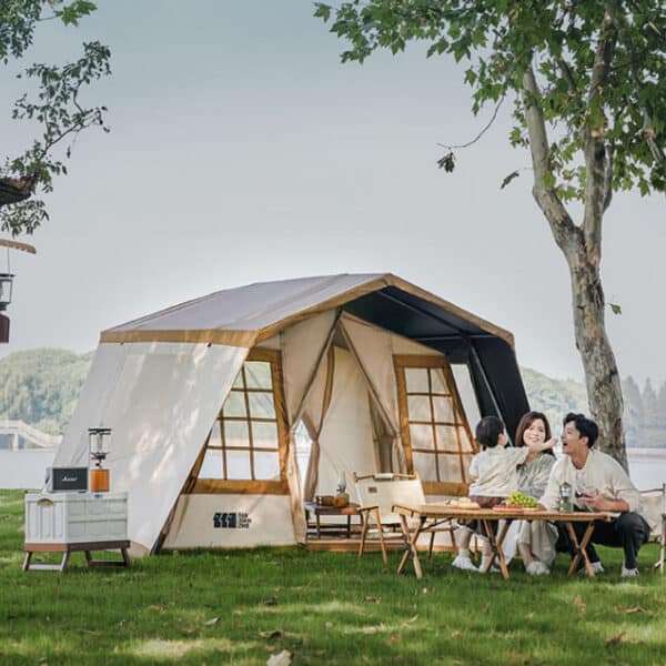 tanxianzhe Luxury Family Glamping Wall Tent TXZ-1151 detail-4