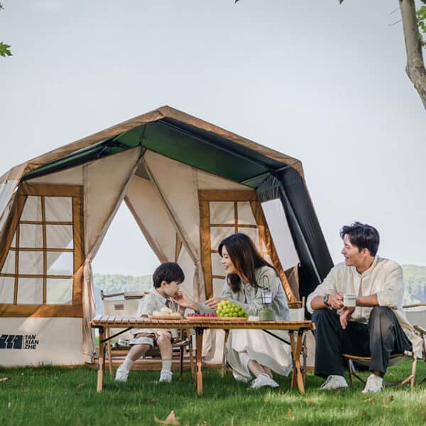 tanxianzhe Luxury Family Glamping Wall Tent TXZ-1151 detail-6