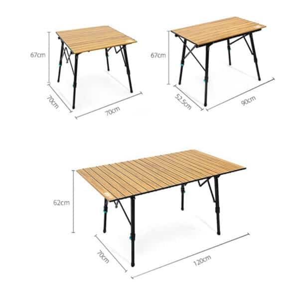 tanxianzhe Outdoor Height-Adjustable Folding Table TXZ-6012 detail-1