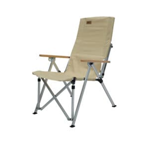 tanxianzhe Outdoor High Back Folding Chair With Wooden Armrest TXZ-0523