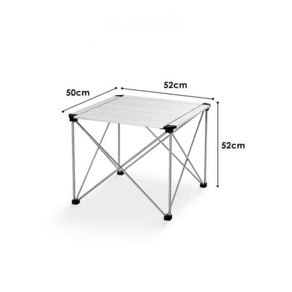 tanxianzhe Round Corner Aluminum Alloy Camping Folding Table TXZ-6028 detail-3