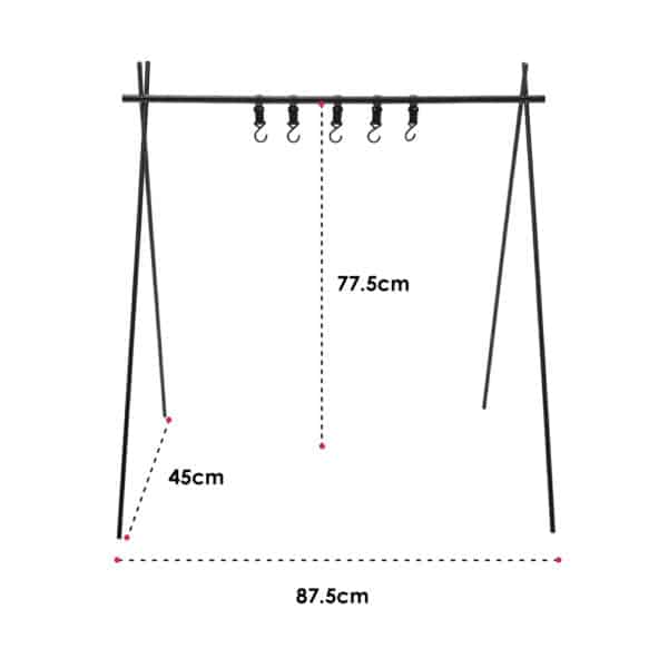 Outdoor Triangle camping shelving TXZ-1949 detail 5