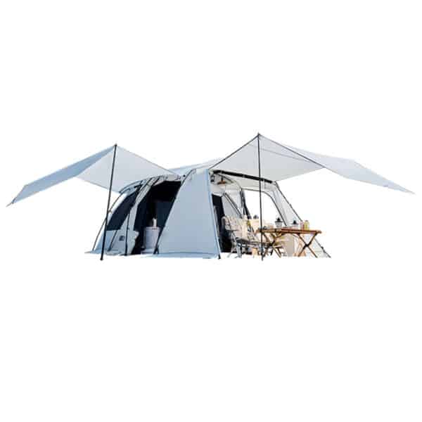 ivory white tunnel tent