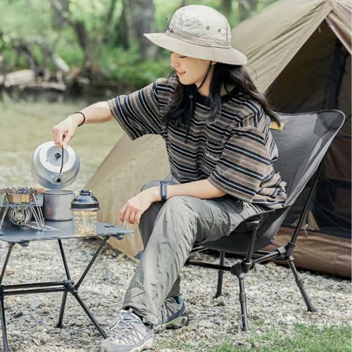 tanxianzhe Height-Adjustable Foldable Camping Moon Chair TXZ-0533 detail-3